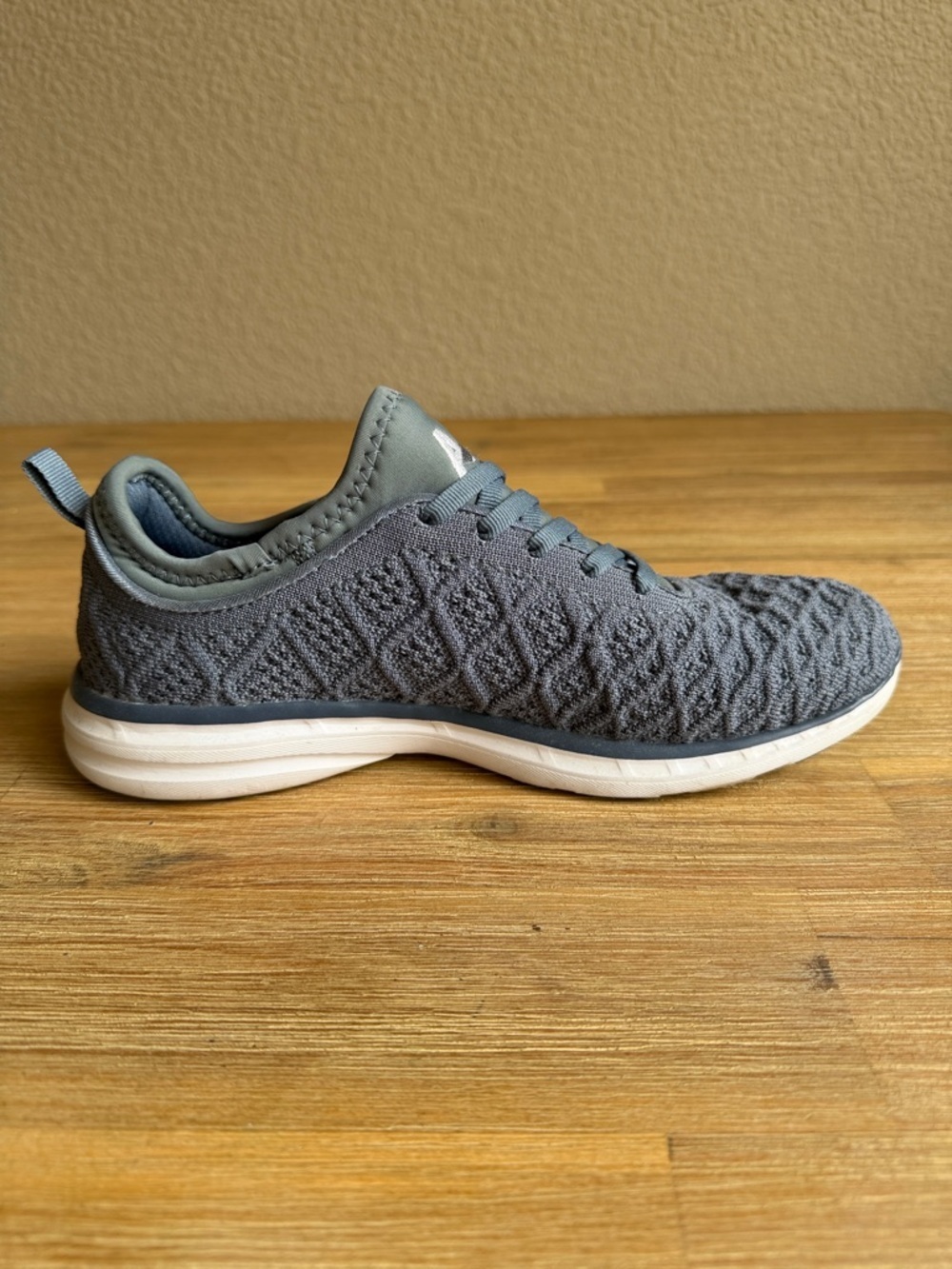 APL Women's Gray Knit Slip-On Athletic Sneakers - Picture 3 of 11